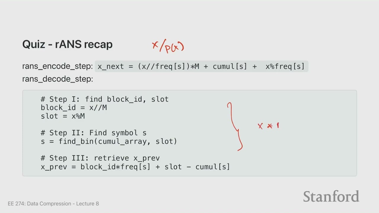 Stanford EE274: Data Compression I 2023 I Lecture 8 - Beyond IID distributions: Conditional entropy