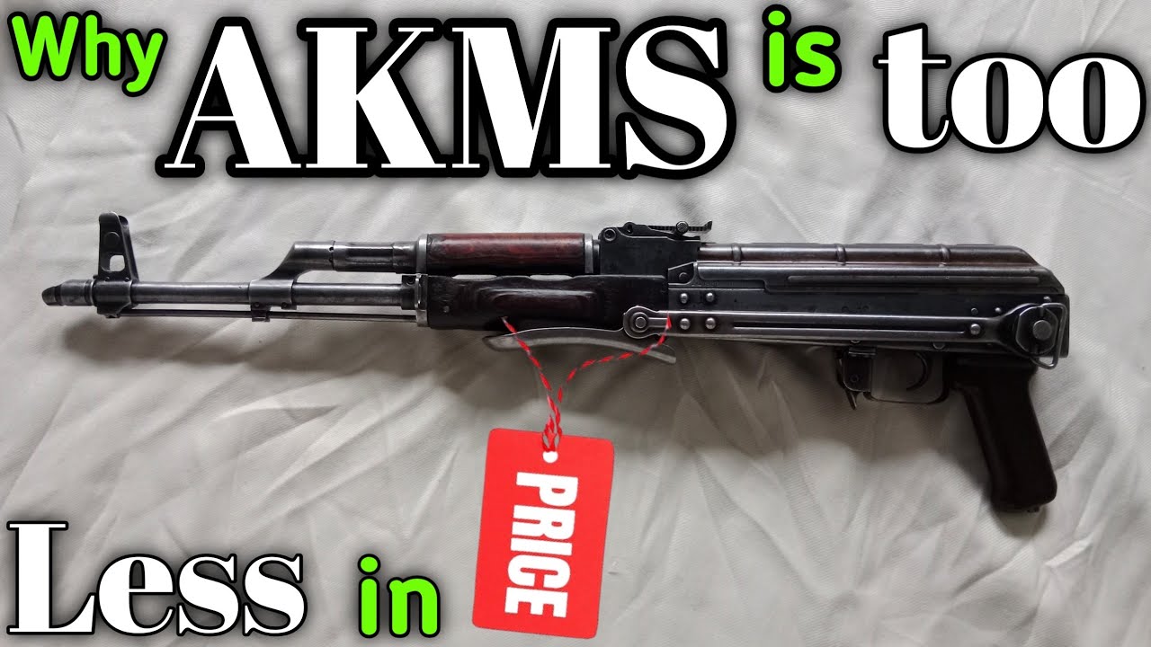 Russian “Iconic 7.62×39 mm” 1966 model AKMS rifle why it is less in price