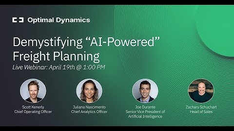 Demystifying AI Powered Freight Planning