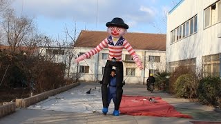 How to use Walking Inflatable Puppet for Carnival Cruise Parade Decoration