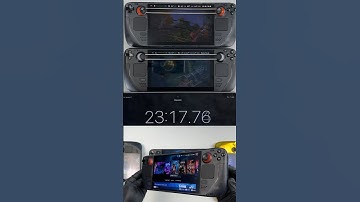 Steam Deck OLED Battery Life Comparison #steamdeck