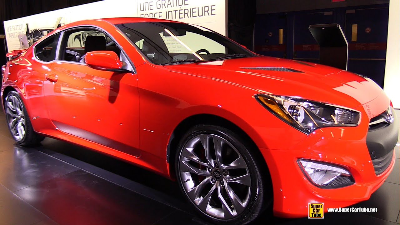 2015 Hyundai Genesis Coupe R Spec Exterior And Interior Walkaround 2015 Montreal Auto Show