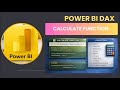 CALCULATE Function in DAX | Power BI CALCULATE Explained with Examples