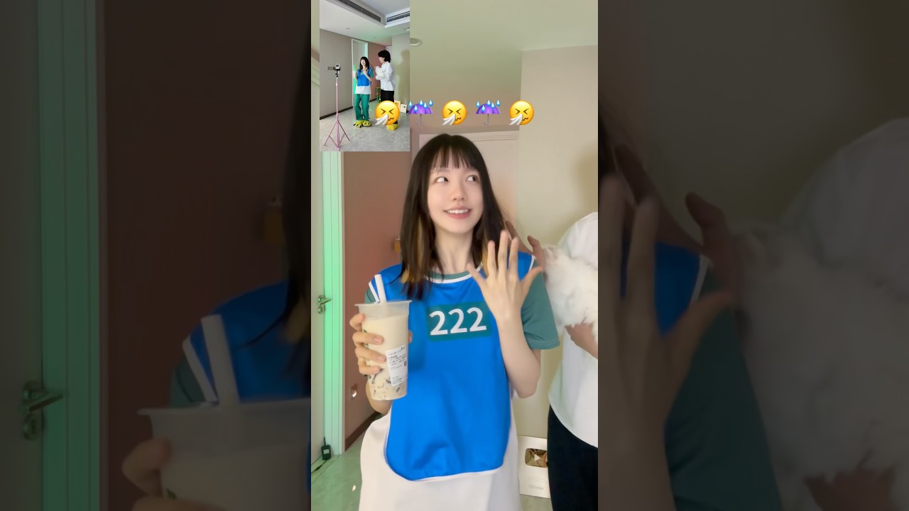 Tarran D: Are you kidding me?🤣#funny #dance #player222 #squidgame
