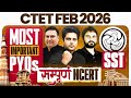 CTET FEB 2026 SST सम्पूर्ण NCERT Most Important PYQs Questions 🔥 by Sachin Academy Live 8pm