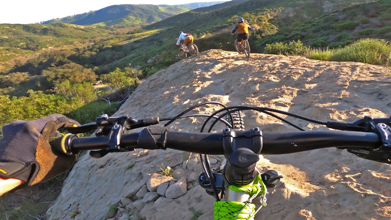 Birthday group ride in Aliso Woods