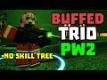 TRIO Polluted Wasteland 2 Triumph + No Skill Tree | TDS Tower Defense Simulator