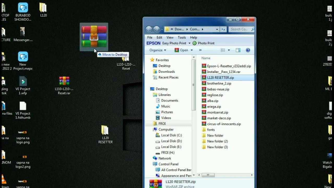 PAANO MAG RESET NG EPSON L120 INK PAD IS AT THE END OF ITS SERVICE