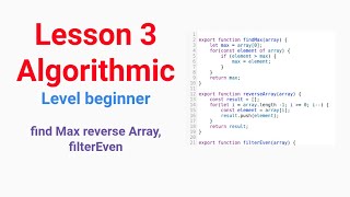 Famous Lesson 3: manipulate arrays (findMax, revserseArray, filterEven) Net Worth