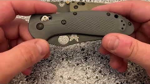 Benchmade Bugout First Impressions