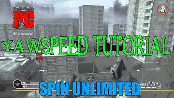 Spin Unlimited on cod4 aka Yawspeed (Tutorial) [PC]