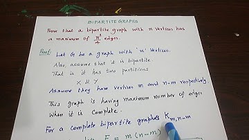 ENGLISH BIPARTITE GRAPHS RESULT