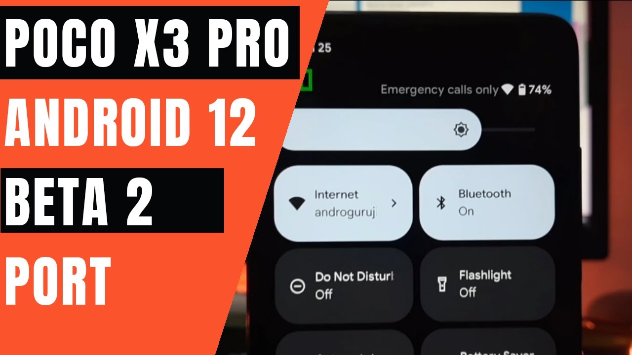 Android 12 Beta 2 for Poco X3 Pro || Smooth & Sweet || Install Android ...