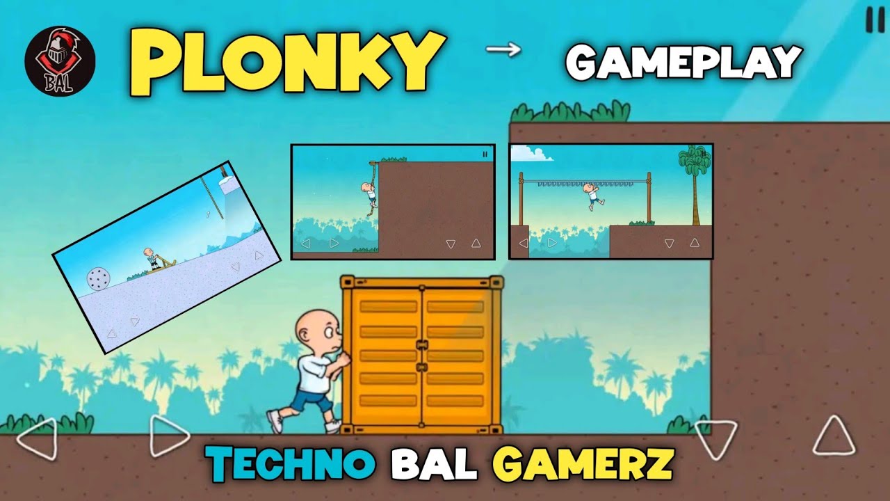 PLONKY 😍 Gameplay Video | Techno Bal Gamerz 