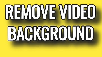 HOW TO REMOVE VIDEO BACKGROUND WITHOUT GREEN SCREEN Fast Online FREE SITE