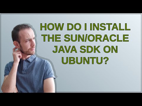 How do I install the Sun/Oracle Java SDK on Ubuntu?