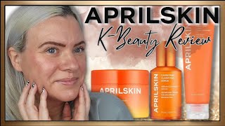 TESTING APRILSKIN SKINCARE | Carrotene Cleansing Balm, Serum & Cleanser Review | Clare Walch