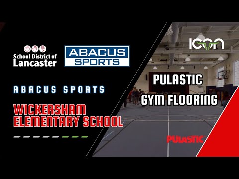 Wickersham Elementary School Pulastic Flooring Installation - Abacus Sports