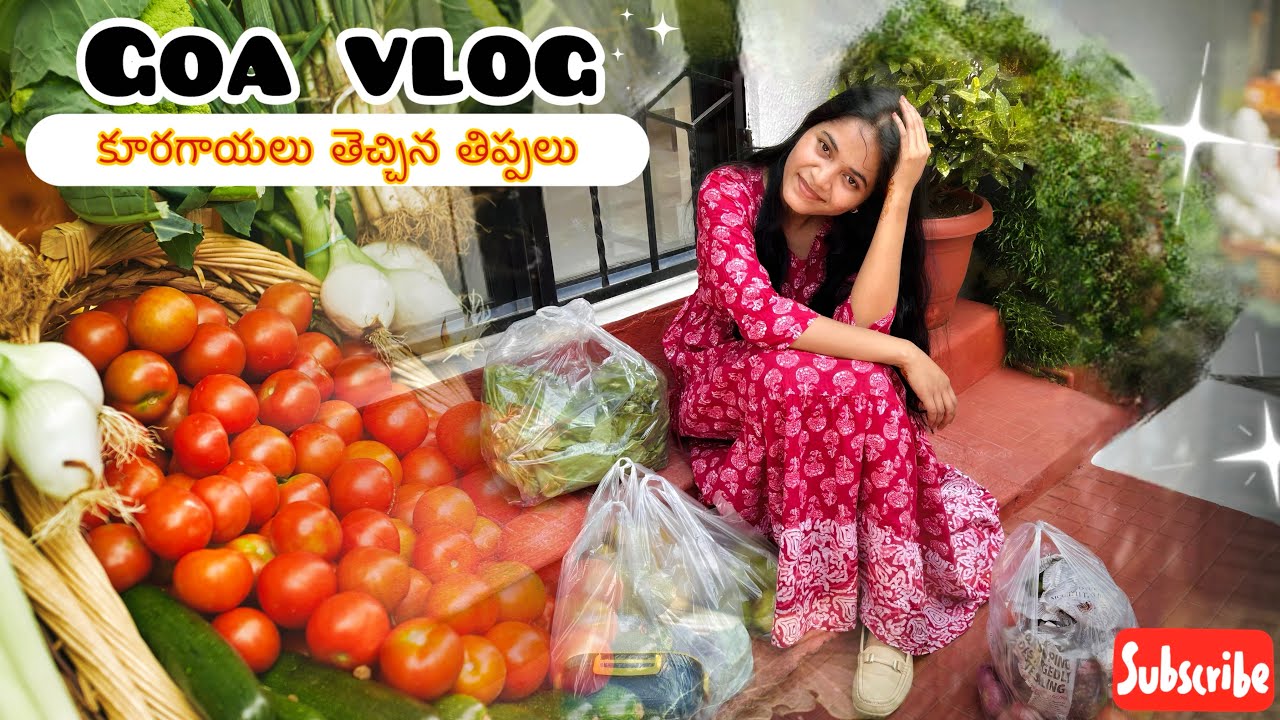 A day in Goa🌳🌴For vegetable shopping.. 