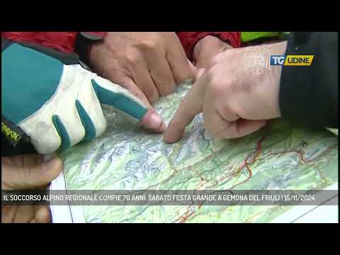 IL SOCCORSO ALPINO REGIONALE COMPIE 70 ANNI: SABATO FESTA GRANDE A GEMONA DEL FRIULI | 15/11/2024