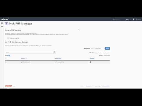 Upgrade PHP In