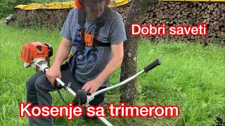 Pravilno kosenje sa Trimerom! Dobri saveti i trikovi!