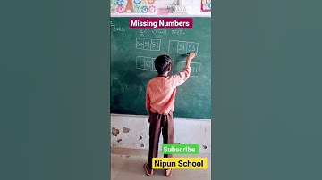 Missing Numbers: Activity Nipun Bharat Mission #shorts #viral #youtubeshorts #short
