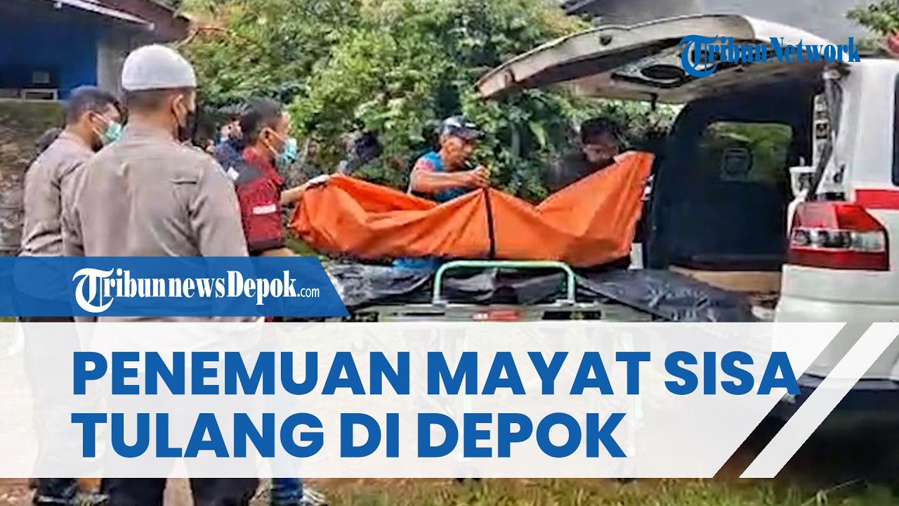 GEGER! Mayat Wanita Sisa Tulang Ditemukan di Depok, Suami Siri Ditangkap Terkuak Ini Motifnya