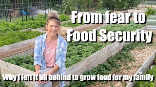 My story: Why I ABANDONED my dreams and started homesteading to feed my family // SELF SUFFICIENCY