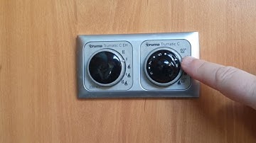 Truma Combi Heating controls in an RV - how they work.