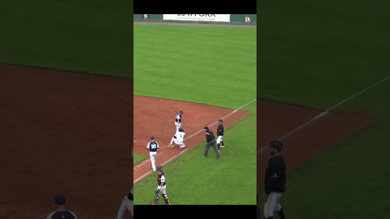 What A Double Play By 18 Year Old Rookie Max Prejda Baseball Sports Highlights Czechbaseball