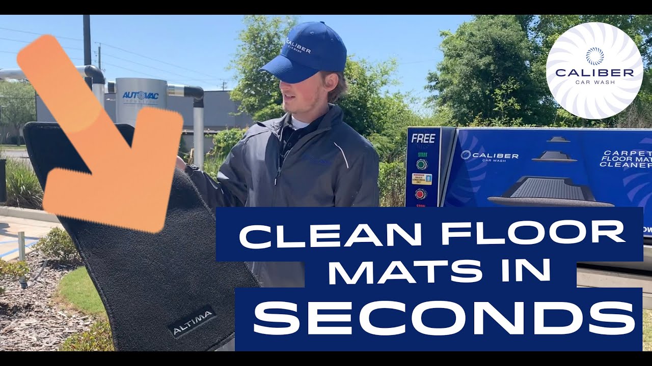 How to Wash Car Mats - Caliber Car Wash