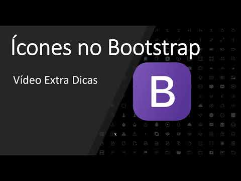 Ícones no Bootstrap - Icons