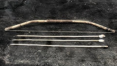 How To Make Survival Arrow & Bow in forest.