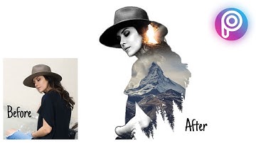 How to Edit Professional Double Exposure Effect using Picsart in 2020