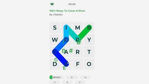 Word Salad #614 – Can You Solve “Ways To Cross A River”? 🧩 Fast Puzzle Challenge! (Nov 4, 2025)