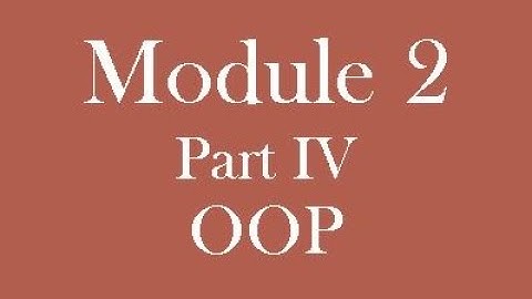 S6 ECE(KTU Syllabus)..... OOP.... Module2