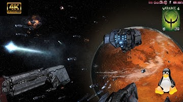 Quake 4 (2005) - PC Gameplay / 4k 2160p / Radeon RX 6600 XT / Linux