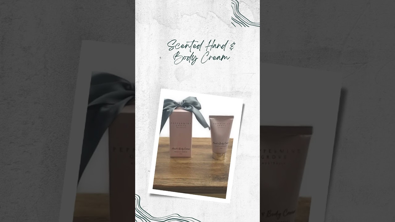 ✨Experience the ultimate in skincare luxury with our nourishing and fragrant hand and body cream!