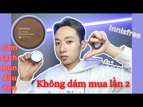 Nước Hoa Hồng Trị Mụn Đầu Đen Innisfree - [INNISFREE] Sự thật Sáp làm sạch mụn đầu đen Jeju Volcanic blackhead out balm I Sang Truong