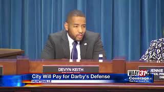 Huntsville City Council votes to pay legal expenses for officer accused of murder