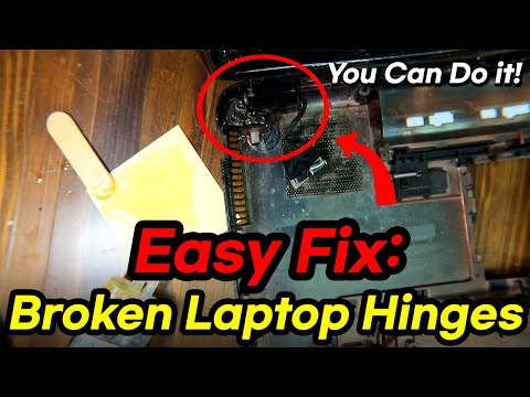 How to Fix Broken Laptop Hinges (Easy & Cheap and Permanent!)