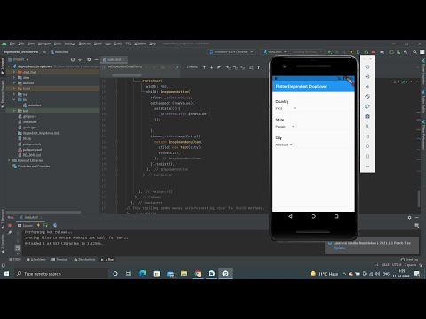 Dependent multilevel dropdown in flutter | Part-2