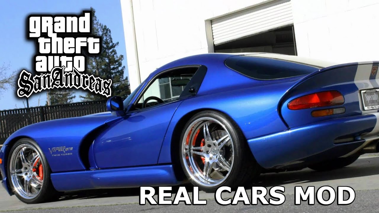 Gta San Andreas Real Cars Mod Youtube