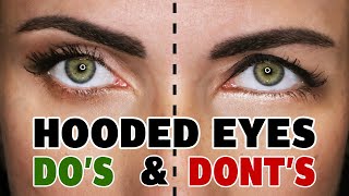 Hooded Downturned Droopy Eyes: Do's and Don'ts | Makeup Tutorial