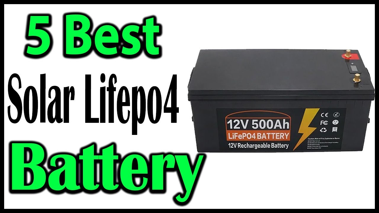 TOP 5 Best Solar Lifepo4 Battery Review 2025 - YouTube