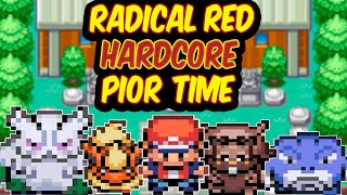 É Possível Zerar o Radical Red HARDCORE Usando o PIOR TIME ?