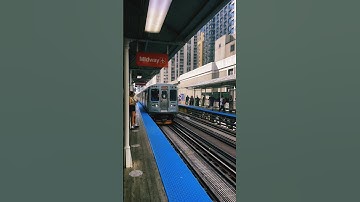 Chicago, The ‘ L ‘ / downtown Chicago #train