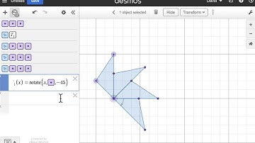 Mini Constructions with Desmos Desmos Geometry 2.0: Rotations