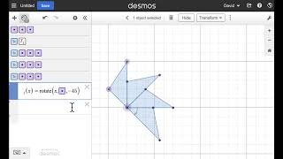 Mini Constructions with Desmos Desmos Geometry 2.0: Rotations